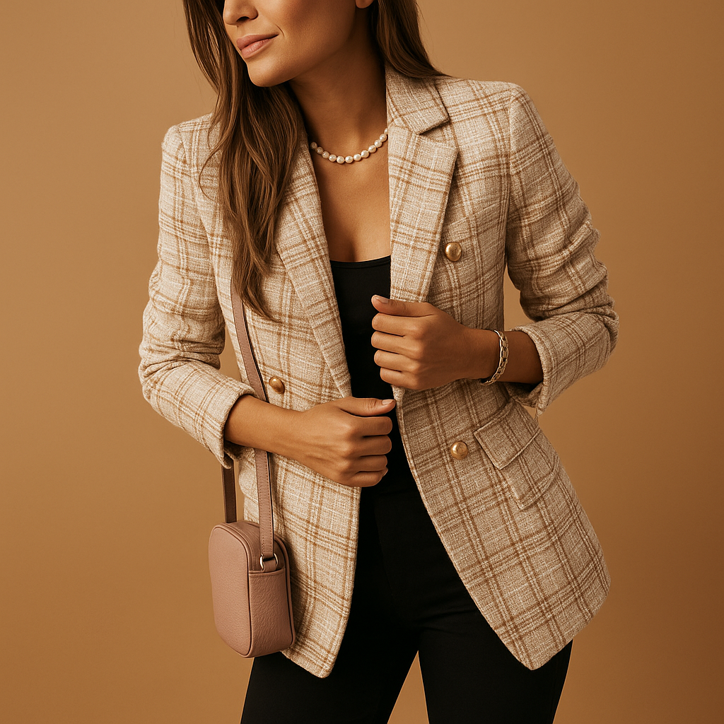 Montrel™ | Blazer ajusté à la coupe élégante pour femmes